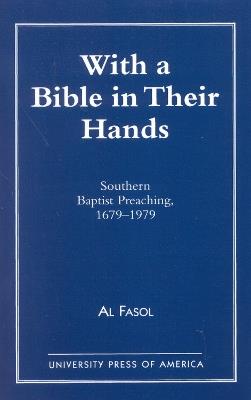 With A Bible In Their Hands - Al Fasol - cover