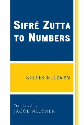 SifrZ Zutta to Numbers - cover