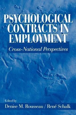 Psychological Contracts in Employment: Cross-National Perspectives - cover