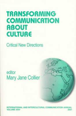 Transforming Communication About Culture: Critical New Directions - cover