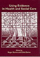 Using Evidence in Health and Social Care - cover