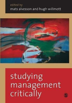 Studying Management Critically - cover