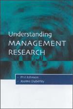 Understanding Management Research: An Introduction to Epistemology