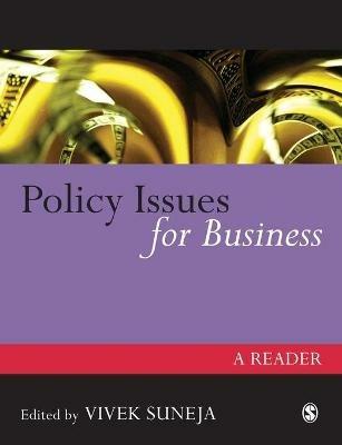 Policy Issues for Business: A Reader - cover