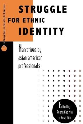 Struggle for Ethnic Identity: Narratives by Asian American Professionals - Pyong Gap Min - cover