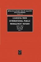 Learning from International Public Management Reform - cover