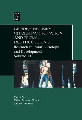 Gender Regimes, Citizen Participation and Rural Restructuring - cover