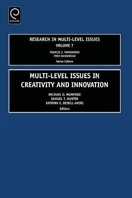 Multi Level Issues in Creativity and Innovation - cover