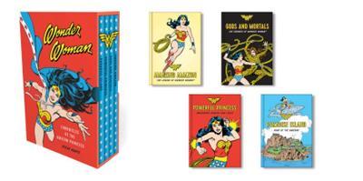 Wonder Woman: Chronicles of the Amazon Princess: (4 hardcover, illustrated books) - Steve Korte - cover