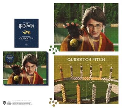 Harry Potter Quidditch Match 2-in-1 Double-Sided 1000-Piece Puzzle - Donald Lemke - cover