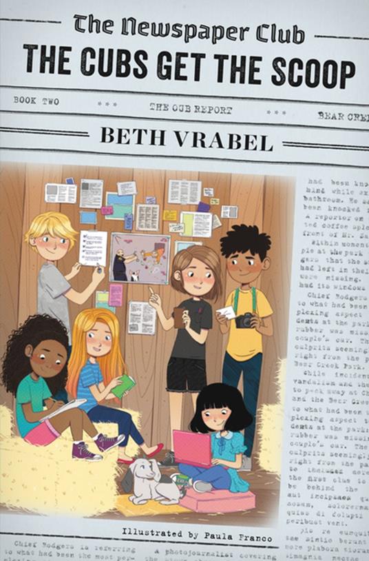 The Newspaper Club: The Cubs Get the Scoop - Beth Vrabel - ebook