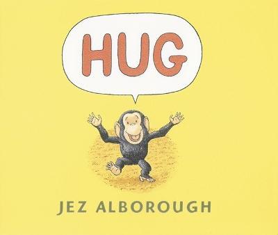 Hug Lap-Size Board Book - Jez Alborough - cover