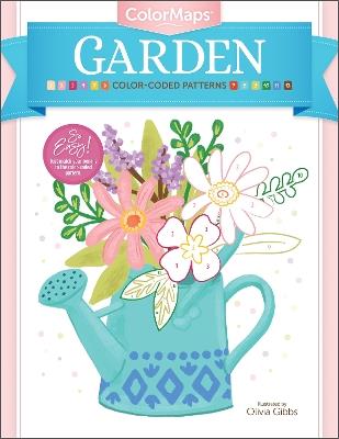 ColorMaps: Garden: Color-Coded Patterns Adult Coloring Book - Olivia Gibbs - cover