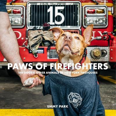Paws of Firefighters: The Dogs & Other Animals of New York Firehouses - Emmy Park - cover