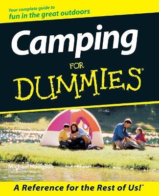 Camping For Dummies - Michael Hodgson - cover