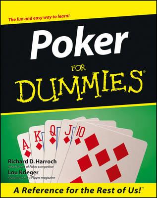 Poker For Dummies - Richard D. Harroch,Lou Krieger - cover