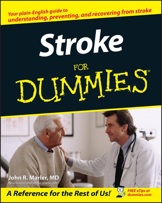 Stroke For Dummies - John R. Marler - cover