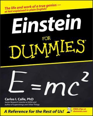 Einstein For Dummies - Carlos I. Calle - cover