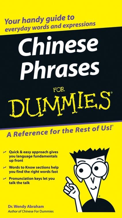 Chinese Phrases For Dummies - Wendy Abraham - cover
