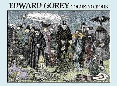 Edward Gorey Coloring Book - cover