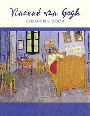 Vincent Van Gogh Coloring Book - cover