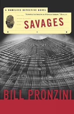 Savages: A Nameless Detective Novel - Bill Pronzini - cover