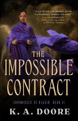 The Impossible Contract: Book 2 in the Chronicles of Ghadid - K. A. Doore - cover