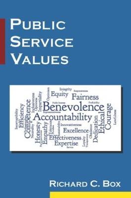 Public Service Values - Richard C. Box - cover