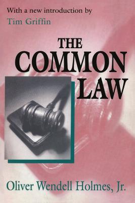 The Common Law - Oliver Wendell Holmes - cover