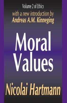 Moral Values - Nicolai Hartmann - cover