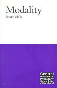 Modality - Joseph Melia - cover