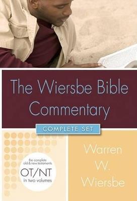 Wiersbe Bible Commentary 2 Vol Set - Warren W Wiersbe - cover
