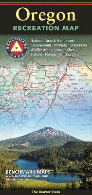 Oregon Recreation Map - Benchmark Maps - cover