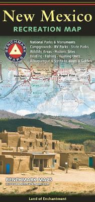 New Mexico Recreation Map - Benchmark Maps - cover