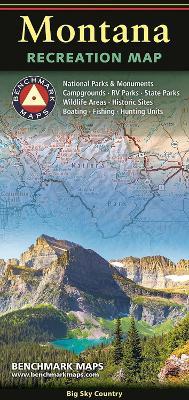 Montana Recreation Map - Benchmark Maps - cover