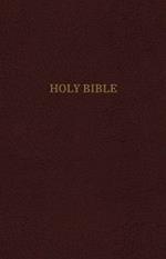 KJV Holy Bible: Personal Size Giant Print with 43,000 Cross References, Burgundy Bonded Leather, Red Letter, Comfort Print: King James Version