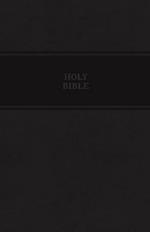 KJV Holy Bible: Personal Size Giant Print with 43,000 Cross References, Black Leathersoft, Red Letter, Comfort Print: King James Version