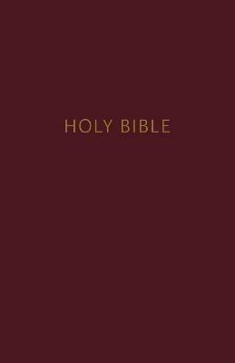 NKJV, Pew Bible, Hardcover, Burgundy, Red Letter, Comfort Print: Holy Bible, New King James Version - Thomas Nelson - cover