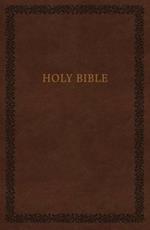 KJV, Holy Bible, Soft Touch Edition, Leathersoft, Brown, Comfort Print: Holy Bible, King James Version