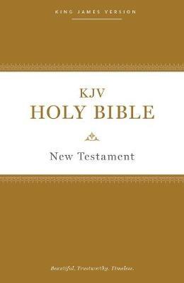 KJV Holy Bible: New Testament Paperback, Comfort Print: King James Version - Thomas Nelson - cover