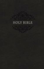 KJV, Holy Bible, Soft Touch Edition, Leathersoft, Black, Comfort Print: Holy Bible, King James Version