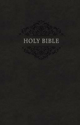 NKJV, Holy Bible, Soft Touch Edition, Leathersoft, Black, Comfort Print: Holy Bible, New King James Version - Zondervan - cover