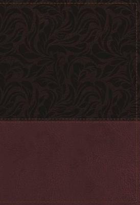 NKJV Study Bible, Leathersoft, Red, Full-Color, Thumb Indexed, Comfort Print: The Complete Resource for Studying God's Word - Thomas Nelson - cover