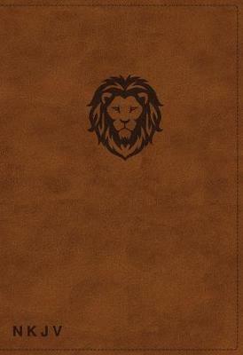 NKJV, Thinline Bible Youth Edition, Leathersoft, Brown, Red Letter, Comfort Print: Holy Bible, New King James Version - Thomas Nelson - cover