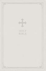 NRSV Catholic Edition Gift Bible, White Leathersoft (Comfort Print, Holy Bible, Complete Catholic Bible, NRSV CE): Holy Bible