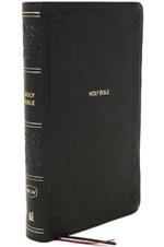 NKJV, End-of-Verse Reference Bible, Personal Size Large Print, Leathersoft, Black, Red Letter, Comfort Print: Holy Bible, New King James Version