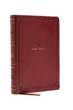 NRSV, Catholic Bible, Thinline Edition, Leathersoft, Red, Comfort Print: Holy Bible