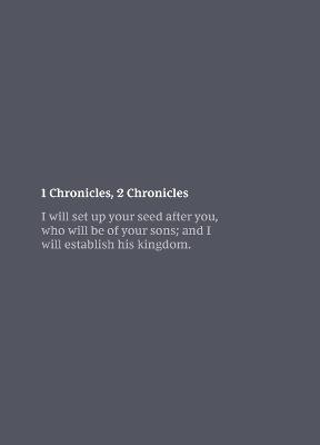 NKJV Bible Journal - 1-2 Chronicles, Paperback,: Holy Bible, New King James Version - Thomas Nelson - cover