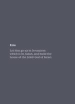 NKJV Bible Journal - Ezra: Holy Bible, New King James Version
