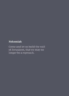 NKJV Bible Journal - Nehemiah: Holy Bible, New King James Version - Thomas Nelson - cover